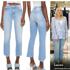 Mother The Insider High Waist Step Fray Ankle/Cropped Jean - LIMITED EDITION